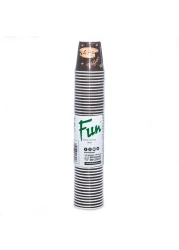 Fun Paper Cup Brown 74ml 50 PCS