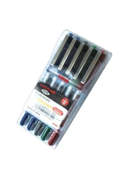 Uni-ball Eye Micro Liquid Ink Rollerball Pen Wallet 5 PCS