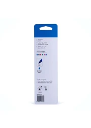 Maxi Super Gel Quick Dry ink Pen Blue 0.7mm 2 PCS