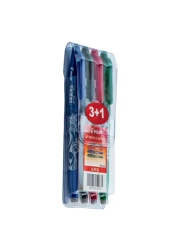 Pilot Frixion Erasable Ball Pen Assorted 0.7mm 4 PCS