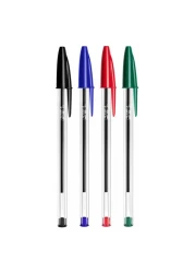 Bic Cristal Original Ball Point Pen Multicolour 4 PCS