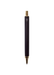 HMM Pencil 07mm Mechanical Lead Pencil for Office School Ideal for Drawing Writing Drafting Balanced Durable Aluminum Brass Design Black Gold