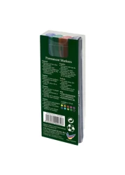 Faber-Castell Slim Bullet Tip Permanent Markers Multicolour 4 PCS