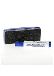 Faber-Castell Whiteboard Eraser With Whiteboard Marker Multicolour 2