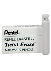 Pentel Eraser Refills for Twist III Pencils E10