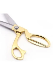 Generic Professional Tailor Scissors Gold 10.5inch