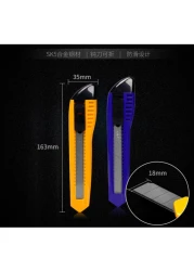 Aiwanto Cutter Box Cutter Knife Cutter Blade Office Cutter