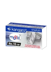 Kangaro Stapler with Number 10 Staple Pins Silver