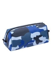 Delsey Top Zip 1 Compartment Bag BTS23 Camo Blue