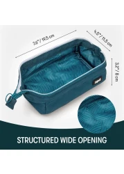 ZIPIT Lenny Pencil Case Large Capacity Pencil Pouch Pencil Bag for School College and Office Teal