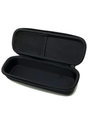 Arber Large Capacity Pencil Pen Case Simple Zipper Organizer Box Hard Sided Slim Art Pouch Bag for Colored Markers Adults Teens Office Supply College Black