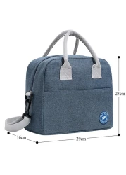 Eazy Kids Insulated Lunch Bag- Blue