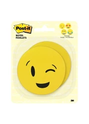 بوست-إت 4 تصميمات رموز تعبيرية مطبوعة BC-2030-EMOJI2 3x3 بوصة حزمة من 2 3M