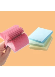 Generic-3 * 3 Inch Color Square Sticky Notes 100 Sheets Self-Stick Notepad Memo Pads Sticker Paper for Office School Home Stationery Supplies
