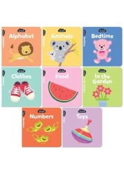 Hinkler Junior Explorers First Words Learning Library - Early Learning Books for Kids, Educational Word Recognition Set, Kids' First Words