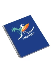 أمبار إينفيرس دفتر ملاحظات للمراهقين مربع الشكل ذو غلاف صلب كبير 24 صفحة مقاس A4