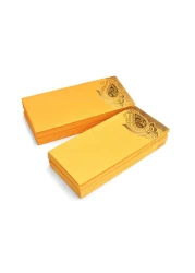 AargKraft Money Gift Envelopes Lifafa Multi Color Pack of 50 Premium Designer Envelopes Yellow Orange