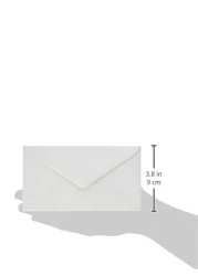 Mead 100PK 6 White Envelope 75100 6 34 inch