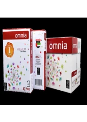 Omnia A4, Photocopy Paper 80 gsm, Box of 5 Reams,