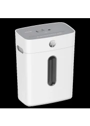HP OneShred 8CC Office Paper Shredder Machine, P-4 Security, Cross Cut, 8 Sheets, 15L Bin - 2801