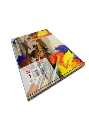 سينارلاين دفتر رسم ملون من 20 ورقة - متعدد الألوان