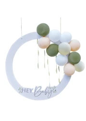 Botanical Baby Hey Baby Botanical Baby Shower Photo Booth Frame