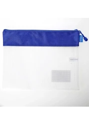 Maxi A4 Single Zipper Bag with Name Card Holder Multicolour