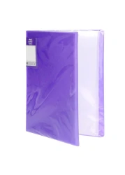 ماكسي دفتر عرض مع 60 حافظة -أزرق.