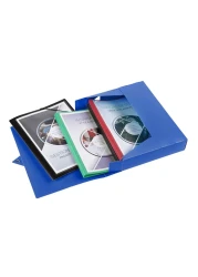 Viquel Class Document Box File Spine Assorted 40mm