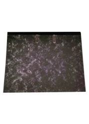 ألبا رادو A4 ليفر آرتش ملف صندوقي - أسود