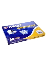 Maxi A4 Lamination Film Clear 50 PCS