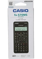 Casio Fx-570Ms 2Nd Edition Scientific Calculator With 2-Line Display, Fx 570 Ms