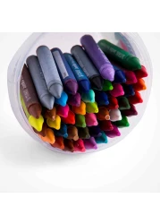 ماكسي جامبو أقلام تلوين شمعية - متعددة الألوان - 12 قطعة