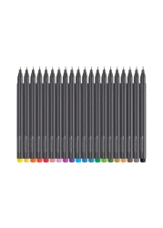 Faber-Castell Grip Fine Tip Fineliner Pens Multicolour 20 PCS