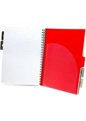 Pukka Pad 200 Pages 80GSM Metallic Project Book with 5 Subject Dividers, A4 Size