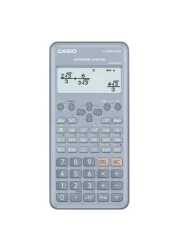 كازيو بلاس FX-82ES الآلة الحاسبة العلمية القياسية، الإصدار الثاني، باللون الأزرق