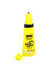 UHU Twist and Glue Multi-Purpose Adhesive White 35ml 2 PCS