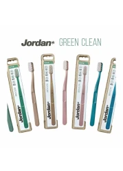 Jordan Green Clean Medium Toothbrush Blue