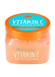 تري هات مقشر الجسم بفيتامين C و الشيا والسكر برائحة الأزهار - وردي 510 غرام