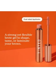 Live Tinted Huebrow Clear Eyebrow Gel Flexible Hold That Shapes Laminates with a DualSided Applicator No Flaking Easy to Use 0425oz 123mL