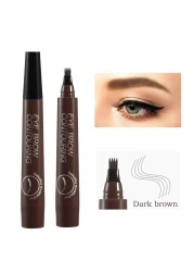 Liquid Eyebrow Pen Waterproof Microblading Eyebrow Pencil with a MicroFork Tip Applicator Creates Natural Looking Brows Effortlessly