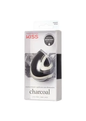 كيس إسفنجة دمج المكياج مملوئة بالفحم - أسود KMUS03