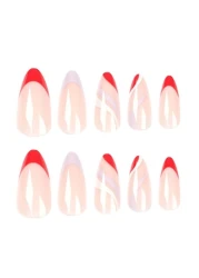 Salon Acrylic Reusable False Nails Set Double Tape and Glue Included