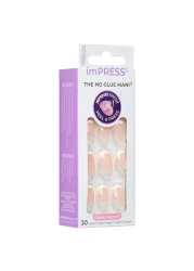 كيس إمبريس كلاسيك أظافر صناعية فرنسية بدون غراء من IFC01C، مقاس صغير