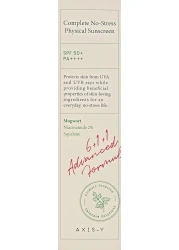 AXIS-Y Axis Y Complete No Stress Physical Sunscreen, White
