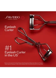ShiseidoEyelash Curler Crimps Curls Lashes for Perfect EyeFraming Fringe Gentle Safe Includes Replacement Pad