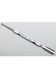 MEHAZ 022 9mm Pusher Curette 5 inch Stainless Steel Cuticle Pusher Cleaner Model MC0022