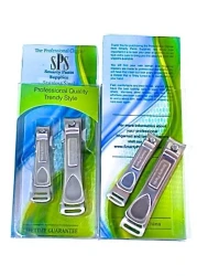 Professional Fingernail Toenail Nail Clipper Set For Men and Women Long Handle Stainless Steel with Nail File