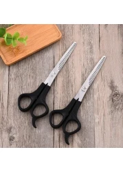 Professional Hair Scissors Suit Barber Scissors Stainless Steel Tail Comb Hair Styling Tool Cloak Comb Haircut