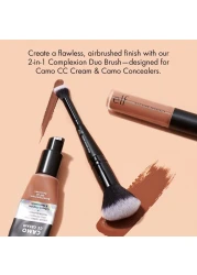 E.L.F. Complexion Duo Brush, Foundation &amp; Concealer Applicator, Airbrushed Finish